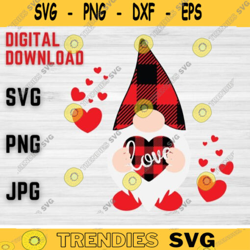 Valentine gnomes with heart svg gnomes svg valentines day svg Love svg valentine svg Valentine Shirt Design svg for CriCut 379