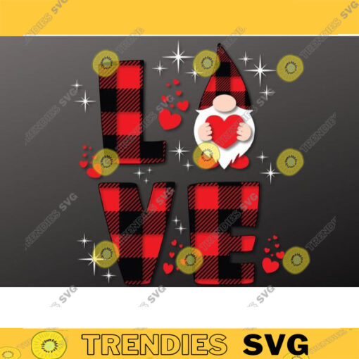 Valentine gnomes with heart svg gnomes svg valentines day svg Love svg valentine svg Valentine Shirt Design svg for CriCut 88 copy