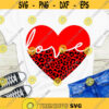 Valentines Day SVG Love Leopard Heart Valentines Heart SVG Digital Cut Files