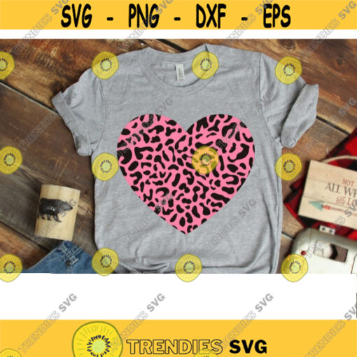 Valentines Day Svg Leopard Heart Svg Love Svg Valentines day Svg Heart Svg Heart Clipart Valentine Shirt Svg Svg files for Cricut