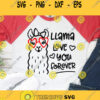 Valentines Day Svg Llama Love Svg Valentine Svg Cute Llama Svg Llama cut file Llama Svg Svg cut files for Cricut Sublimation Designs