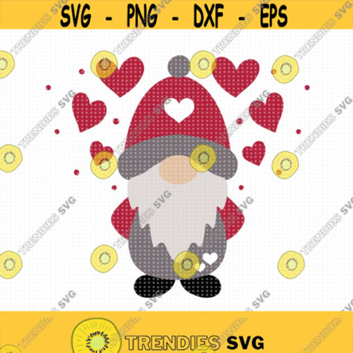 Valentines Gnome svg Happy Valentines svg Love Gnome svg Gnome svg Heart svg Valentines Shirt svg Instant Download Love svg Print Design 337