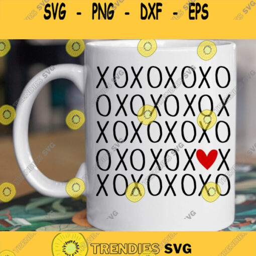 Valentines Svg OXOXO Svg Love Svg Valentines Day Svg Hug and Kisses Svg Valentines Cut File Svg file for Cricut