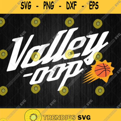 Valley Oop Basketball Svg