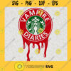 Vampire Diaries Starbucks svg Halloween Starbucks svg Halloween Gift svg png dxf eps