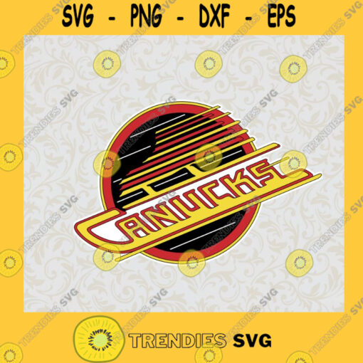 Vancouver Canucks Old Logo Retro Professional Hockey Team SVG Idea for Perfect Gift Gift for Everyone Digital Files Cut Files For Cricut Instant Download Vector Download Print Files
