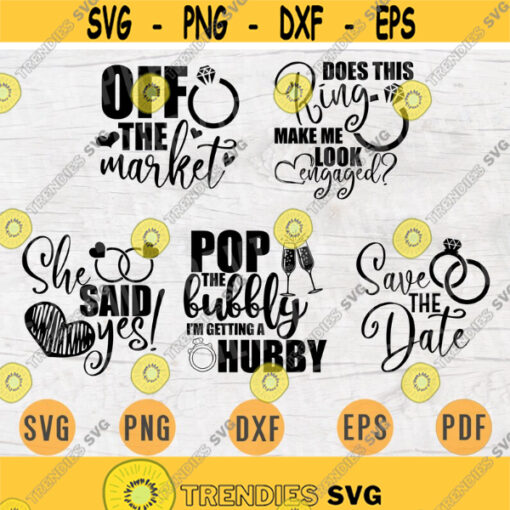 Vector Wedding Bundle Pack 5 SVG Files for Cricut Wedding Quotes Vector Cut Files INSTANT DOWNLOAD Cameo Dxf Eps Png Pdf Iron On Shirt 2 Design 920.jpg