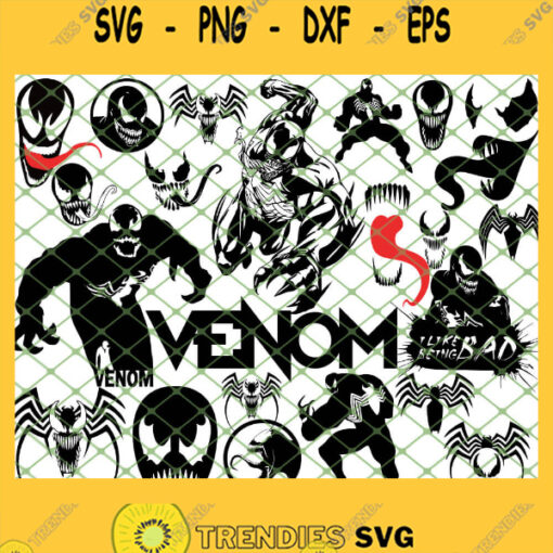 Venom Bundle SVG PNG DXF EPS 1