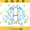 Victoria Letters Monogram Cuttable Design SVG PNG DXF eps Designs Cameo File Silhouette Design 1614