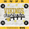 Vikings Cheerleader SVG Team Spirit Heart Sport png jpeg dxf Commercial Use Vinyl Cut File Mom Dad Fall School Pride Football Mom 425
