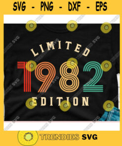 Vintage 1981 Limited Edition Svg, 39Th Birthday Svg, Thirty Ninth Birthday Svg, Vintage Birthday Svg, Vintage Birthday Shirt Svg Digital File