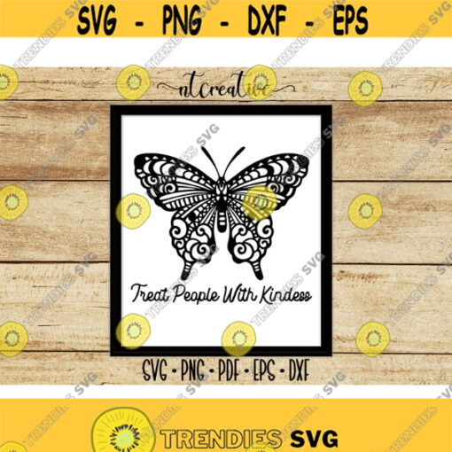Vintage Butterfly Treat People With Kindness Harry Styles svg File for Cricut Instant Download Design 236