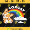Vintage Corgay Corgi Lgbt Gay Pride Rainbow Svg