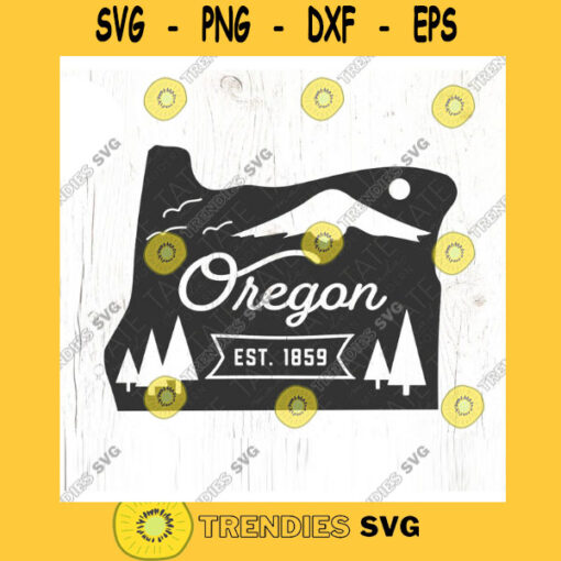 Vintage Oregon SVG cut file Oregon home svg Mt. Hood svg Oregonian Pacific Northwest svg PNW svg Commercial Use Digital File