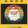 Vintage Santa Face SVG PNG DXF EPS 1