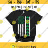 Vintage Sharmrock Clover American Flag SVG PNG Digital Tshirt Design Instant Download Design 137