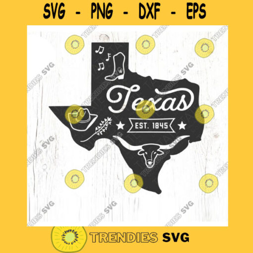 Vintage Texas SVG cut file Texas home svg Texas state svg for shirt Texas bluebonnet svg cowboy boot svg Commercial Use Digital File