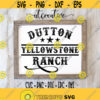 Vintage YellowStone SVG Yellowstone Dutton Ranch Svg File Instant Download Design 166