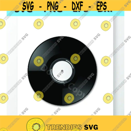 Vinyl Record SVG Files Vector Images Clipart Designs for Vinyl Cutting Files SVG Image For Cricut Eps Png Dxf Stencil Clip Art Design 655