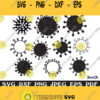 Virus SVG Social Distancing Svg Quarantine SVG Virus bundle svg Clipart Vector Diseasecutting file circuitT shirt Germs Cute DXF Png