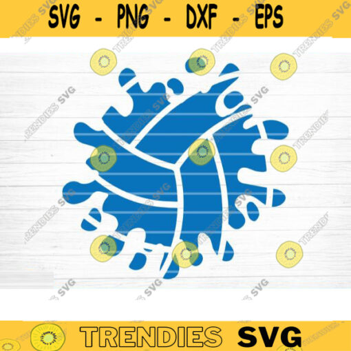 Volleyball Splash Svg Cut File Vector Printable Clipart Love Volleyball Svg Volleyball Fan Quote Shirt Svg Volleyball Life Svg Design 1130 copy