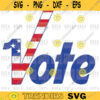 Vote SVGPNGEPS digital file election day 198
