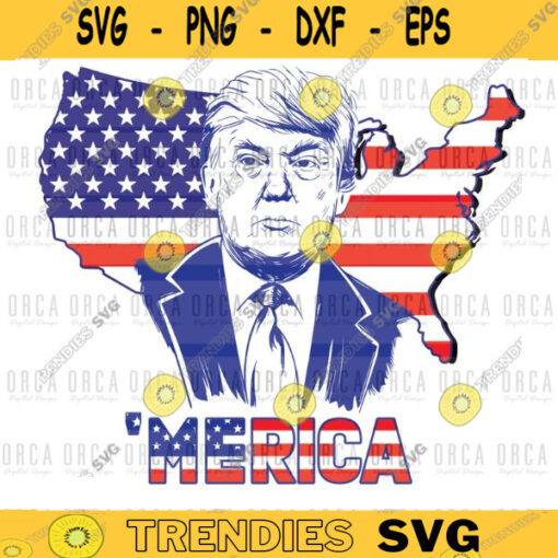 Vote svg Donald Trump svg american flag Vote svg svgpng digital file 155