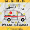 Waambulance Combo Pack svg png ai eps dxf DIGITAL FILES for Cricut CNC and other cut or print projects Design 276