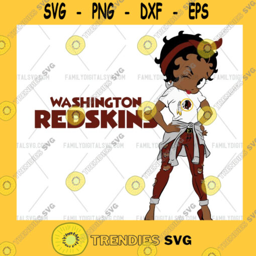 Washington Redskins Black Girl Svg Girl NFL Svg Sport NFL Svg Black Girl Shirt Silhouette Svg Cutting Files Download Instant BaseBall Svg Football Svg HockeyTeam