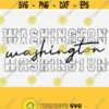 Washington SvgWashington Team Spirit Svg Cut File High School Team Mascot Logo Svg Files for Cricut Silhouette FileVector Download Design 1380