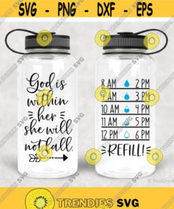 Water Tracker Svg Fueled by Water and Jesus Svg Christian Water Tracker Svg Water Bottle Svg Funny Flask Svg Files for Cricut Png Dxf.jpg