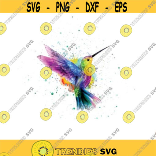 Watercolor hummingbird sublimation designs downloads hummingbird art Watercolor Bird hummingbird Clipart clip art PNG JPG