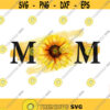 Watercolor mom design Sunflower sublimation design mothers day design Mom clipart sublimation Sublimation designs downloads PNG