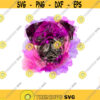 Watercolor pug painted pug watercolor dog dog mom designPNG JPG Pug clipart sublimation Sublimation designs downloads PNG