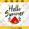 Watermelon SVG Hello Summer SVG Vacation SVG Beach svg Summer shirt svg Shirt design with Watermelon sublimation png Design 396.jpg