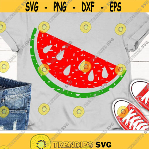 Watermelon Svg Grunge Watermelon Svg Summer Svg Distressed Watermelon Svg Dxf Eps Watermelon Shirt Design Silhouette Cricut Cut Files Design 1206 .jpg