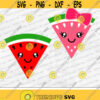 Watermelon Svg Kawaii Watermelon Svg Summer Svg Boy Girl Svg Dxf Eps Png Happy Fruit Face Svg Kids Svg Silhouette Cricut Cut Files Design 2540 .jpg