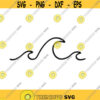 Waves Decal Files cut files for cricut svg png dxf Design 8