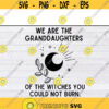 We Are The Granddaughters Of The Witches You Could Not Burn Halloween svg files for cricutDesign 332 .jpg