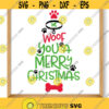 We Woof You A Merry Christmas SVG Christmas SVG Merry christmas svg Funny Dog Christmas svg Design 4465