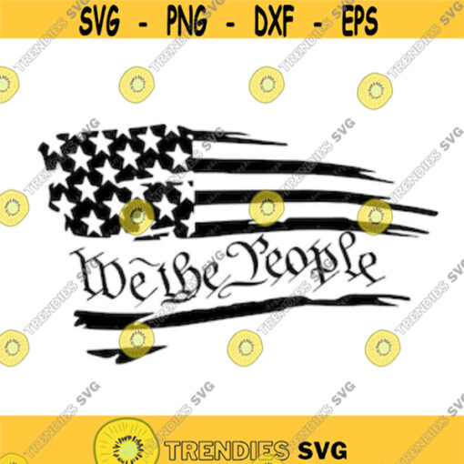 We the People SVG PNG PDF Cricut Silhouette Cricut svg Silhouette svg we the people American flag svg American flag svg Design 1932