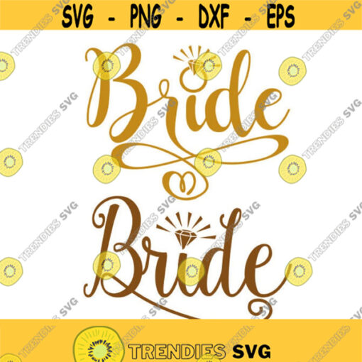 Wedding Bride Cuttable Design SVG PNG DXF eps Designs Cameo File Silhouette Design 1944