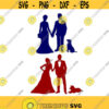 Wedding Dog Groom Cuttable Design SVG PNG DXF eps Designs Cameo File Silhouette Design 853