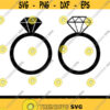 Wedding Ring SVG PNG PDF Cricut Silhouette Cricut svg Silhouette svg Diamond Ring svg Engagement Ring 2 for 1 Diamond Ring svg Design 2008