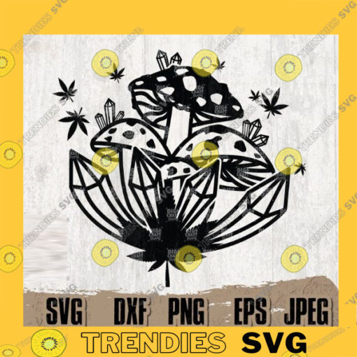 Weed Crystal Mushroom svg Weed svg Weed Clipart Weed Cutfile Weed png Crystal svg Crystal Clipart Mushroom Cutfile Mushroom Clipart copy