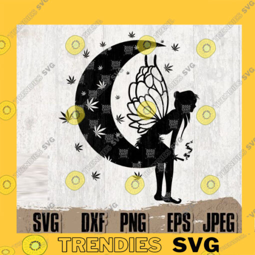 Weed Moon svg 3 Weed Fairy svg Weed svg Weed Clipart Weed Cutting File Weed Cutfile Joint svg Marijuana svg Cannabi svg Rasta svg copy