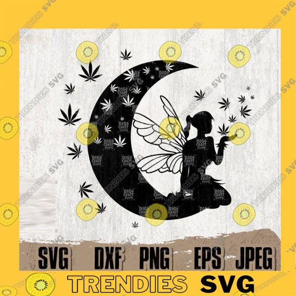 Hot SVG - Weed Moon Svg Weed Fairy Svg Weed Svg Weed Clipart Weed ...