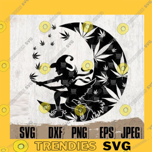 Weed Witch svg 2 Witch svg Witch Cutfile Smoking Weed svg Smoking Joint svg Cannabis svg Marijuana svg Weed Clipart Joint CutFile copy
