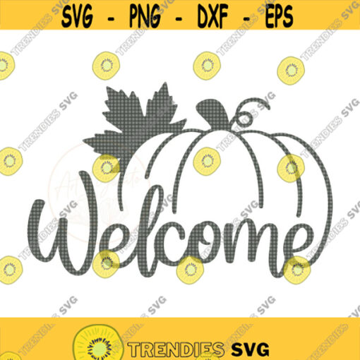 Welcome Pumpkin SVG Welcome Fall SVG Fall Svg Fall Sign Svg Welcome Svg Thanksgiving Svg Fall Decor Sign Svg Autumn Svg Pumpkin Sign Design 468