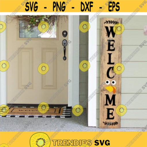 Welcome Svg Vertical Welcome Sign Svg Porch Sign Svg Welcome to our Home Svg Porch Welcome Svg Files for Cricut Png